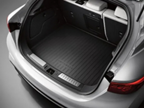 Trunk mat Infiniti QX30 17-17 cloth black