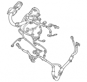 Mazda CX-9 16-18 2.5 fwd engine wiring