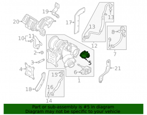 Audi A4 B8 13-16 2.0T Turbo Solenoid Valve