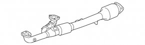 Intake pipe with catalytic converter Acura TLX 15-17 3.5 FWD