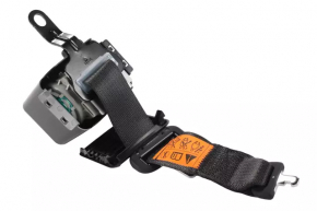 Seat belt rear central Chevrolet Malibu 16-19 black