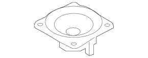 Infiniti FX35 FX45 03-08 rear shelf speaker