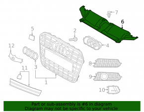 Audi A6 C7 16-18 TV Trim