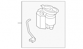 The fuel pump for the Audi A6 C7 12-18 has a broken connector.