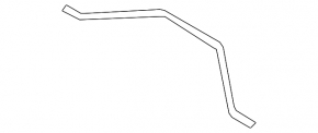 Front cowl seal BMW X5 X6 E70 E71 07-13