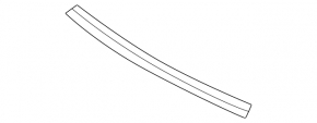 Central hood seal for BMW X2 F39 18-23