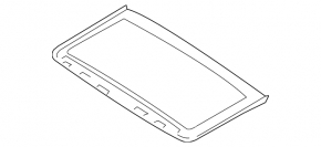 Front sunroof glass BMW X3 G01 18-