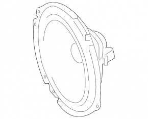 Subwoofer left BMW i3 14-20