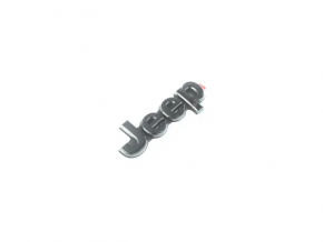 Jeep emblem tailgate Jeep Cherokee KL 19-23 black
