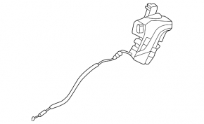 Rear right door lock Hyundai Tucson 22-25
