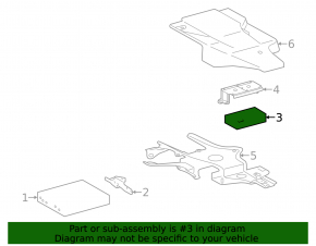 MAYDAY BATTERY MODULE Toyota Highlander 14-19