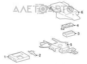 MAYDAY BATTERY MODULE Toyota Highlander 14-19