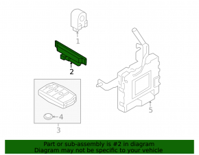 Hyundai Tucson 22-25 Keyless Antenna