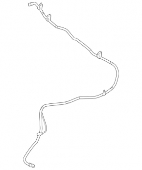 Mercedes GLC 16-22 heated windshield washer nozzle chain