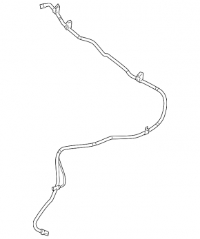 Mercedes GLC 16-22 heated windshield washer nozzle chain