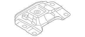 Left engine mount for Mazda3 MPS 09-13
