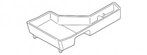Trunk tray left Lincoln Nautilus 19-23