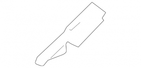Right side passenger seat trim for Ford Edge 15-24, black, electrically powered