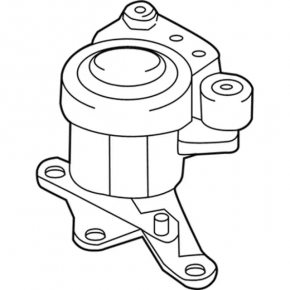 Engine mount right Lincoln MKZ 17-20 2.0T