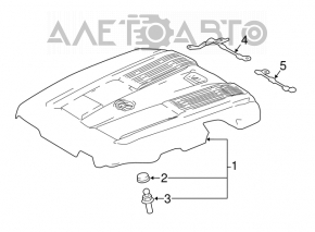 Lexus LS500 18-20 RWD Engine Cover