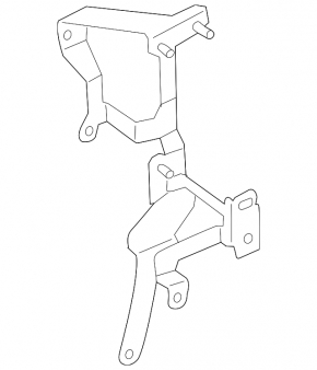 Subaru Outback 15-19 Engine Computer ECU Bracket