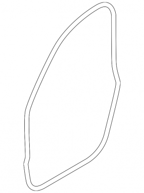 Door seal front right BMW X3 F25 11-17