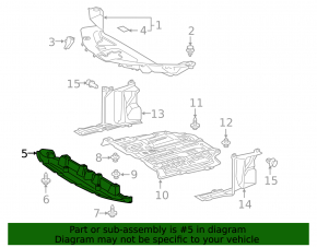 Front engine guard for Toyota C-HR 20-23 Turkey built