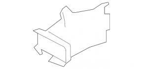 Left brake cooling duct for BMW 7 G11 G12 21-22 rest