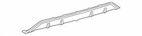 Rear bumper lower trim Lexus ES350 19- F-SPORT
