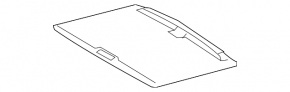 Toyota Highlander 14-19 sunroof curtain