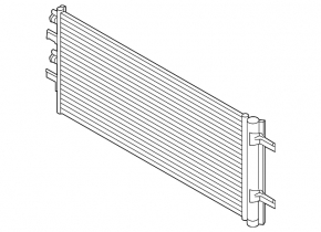 BMW X1 F48 16-22 B46 Air Conditioning Condenser Radiator