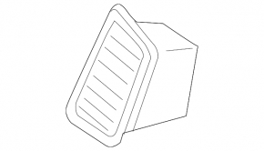 Air duct deflector left Mitsubishi Outlander Sport ASX 10-