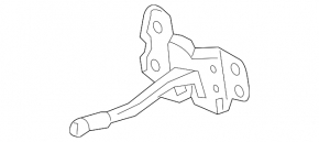 Hood Lock Hyundai Veloster 12-17