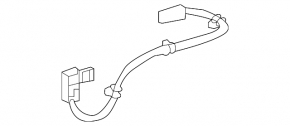 Toyota Sienna 21-25 negative terminal with sensor and wire
