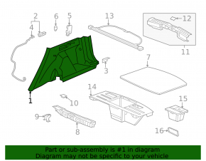 Right fender flare for Honda CRV 20-22 hybrid, black, type 2, scratched, needs cleaning