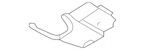 Front left protection Audi A3 8V 15-20 type 1