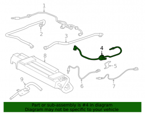 Fuel Vapor Purge Valve Jaguar F-Pace X761 17- AJ126, AJ133
