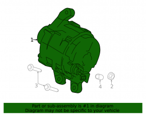 Ford Transit Connect MK2 13-18 2.5 Alternator