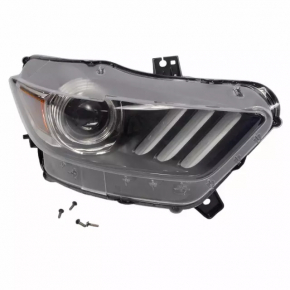 Right front headlight assembly for Ford Mustang mk6 15-17 xenon