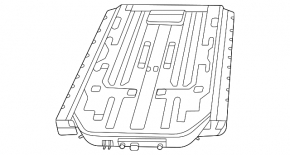 Battery assembly VVB Ford Mustang Mach-E 21-23 68 kWh RWD Standard Range