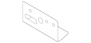 Land Rover Range Rover Velar 18-23 small lower left TV bracket