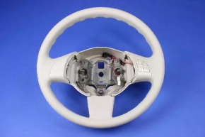 Naked steering wheel Fiat 500 12-16 leather, black