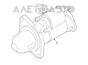 Starter Subaru b9 Tribeca