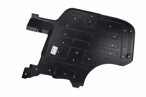 Front right underbody protection Chevrolet Malibu 16-25 no fragment, cracks