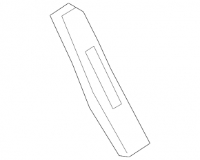 Driver's seat belt bracket for Volvo XC90 16-26