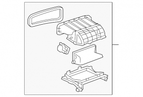 Chevrolet Bolt 17- Heater Air Intake
