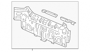 Honda Insight 19-22 Rear Panel