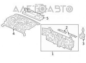 Honda Insight 19-22 Rear Panel