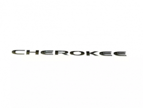 Emblem inscription Cherokee front right door Jeep Cherokee KL 14-23 chrome