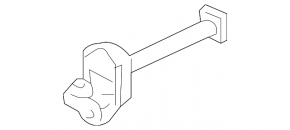Front left door stop for Nissan Murano z52 15-24